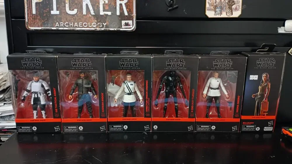 Black Series Lot Bix Caleen Cassian Andor K2SO Dedra Meero ISB Agent Krennic New